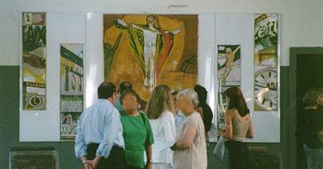 Ausstellungen 148 Linie 6, Im Hintergrund „Barfüsserplatz“, 3-teilig